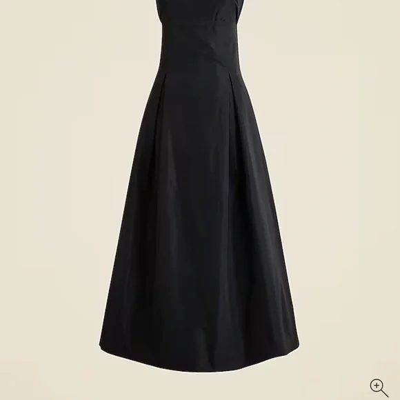 J. Crew Black Midi Dress - Picture 3 of 4